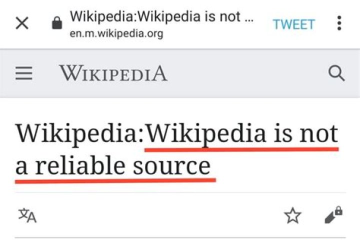 Why is Wikipedia an unreliable source?